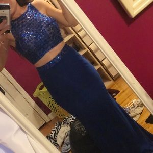 Royal Blue prom dress